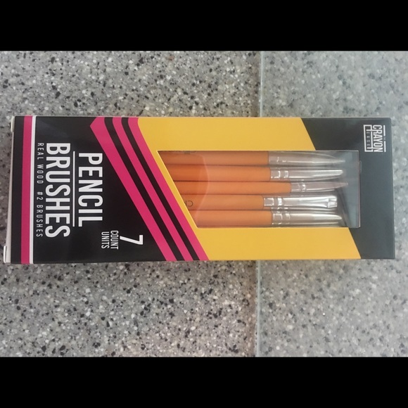 🆕 The Crayon Case 7pc IShadow Pencil Brush Set - Picture 5 of 5